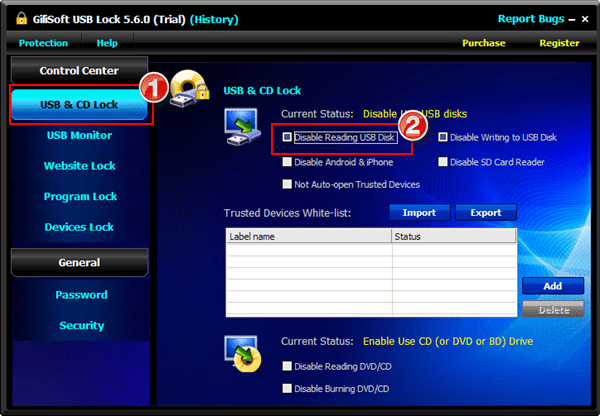 GiliSoft USB Lock download free